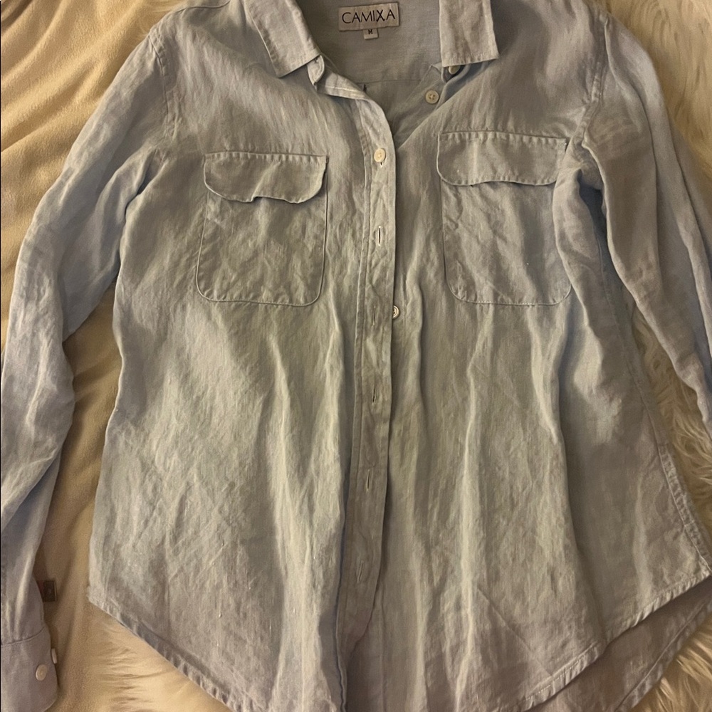 Camixa 100% linen top